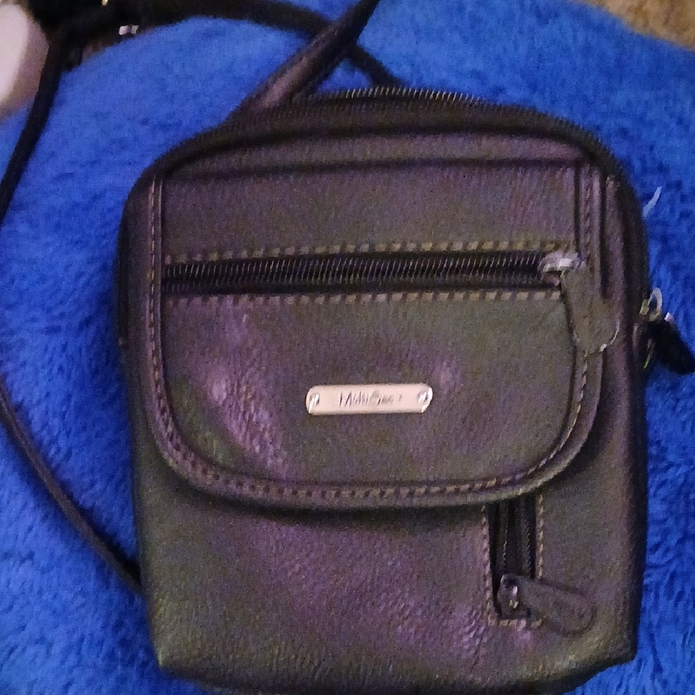 Multi Sac Crossbody Black Bag